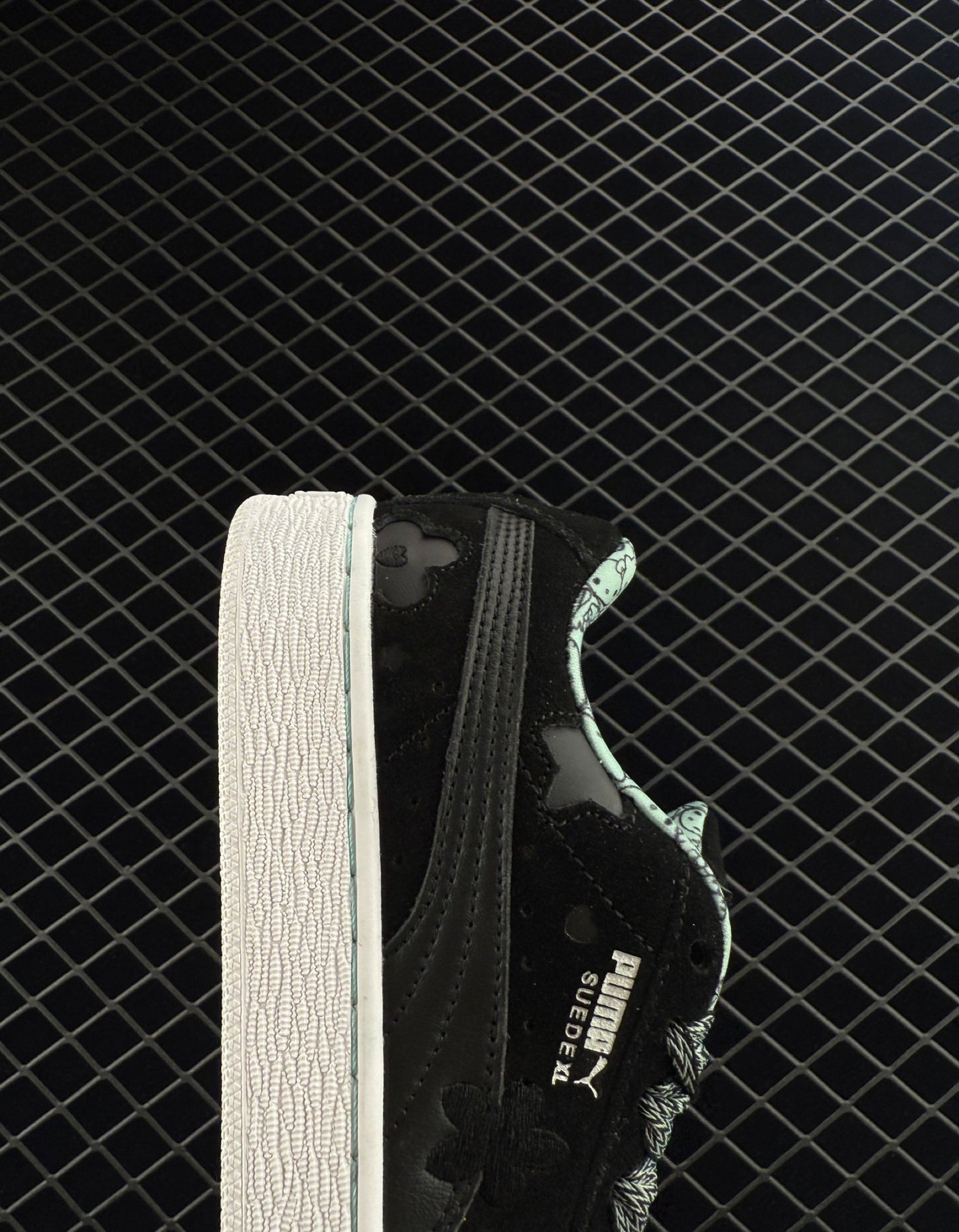 Puma Comfortable Soft Non-slip Wear-resistant Low-top Women's Black Sneakers