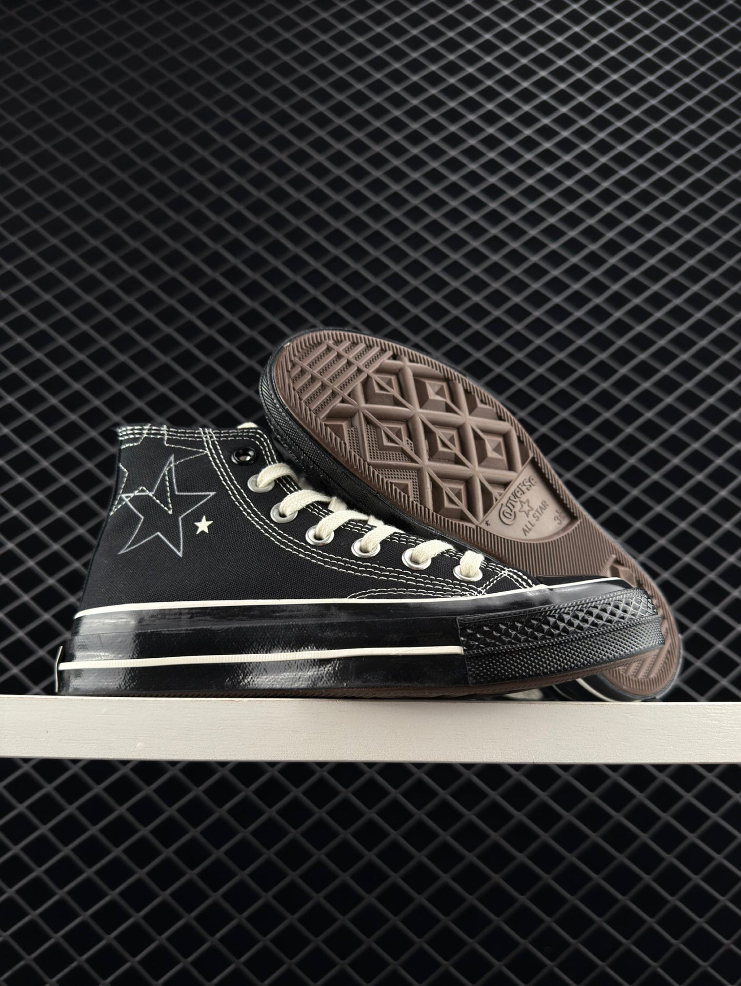 Stussy & Converse Chuck Taylor 1970s High Top Casual Canvas Shoes