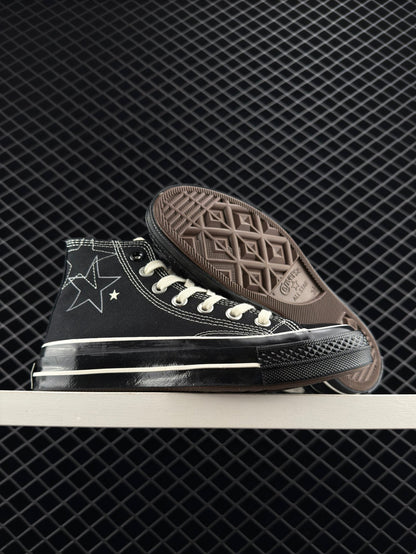 Stussy & Converse Chuck Taylor 1970s High Top Casual Canvas Shoes
