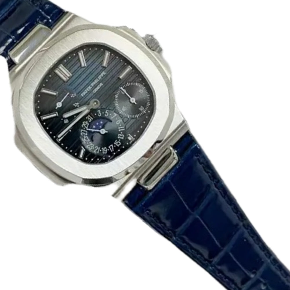 Patek Philippe Nautilus watch size 40 - blue strap Watch
