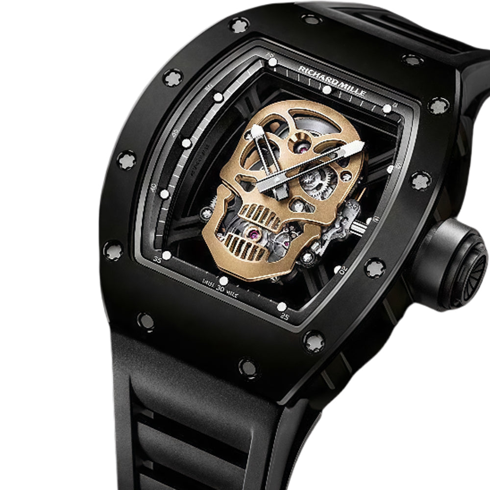 Richard Mille RM 52-01 Tourbillon Skull Wrist Watch