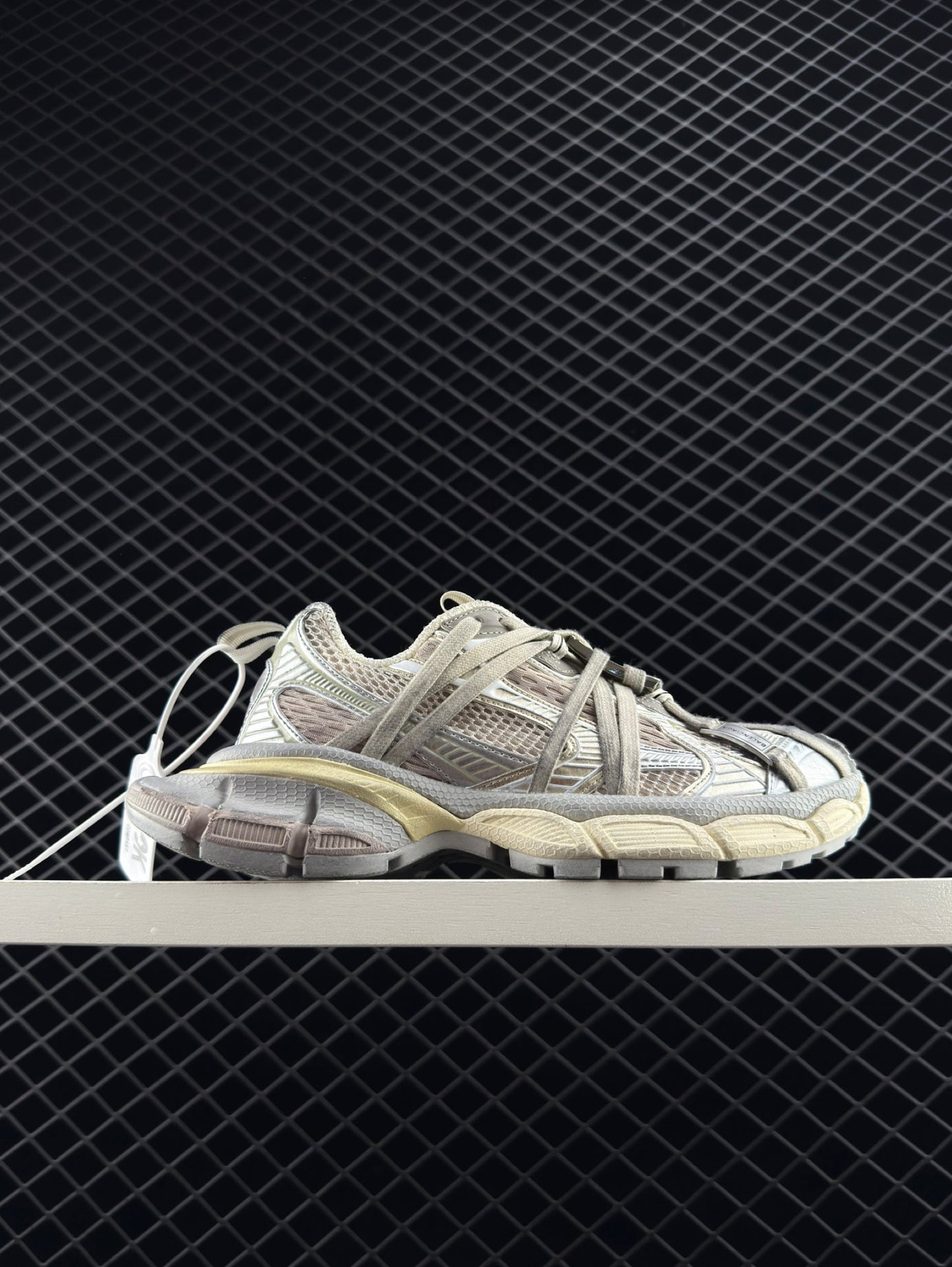 Balenciaga 3XL Extreme Lace Sneakers 3+ Low-Top Retro Trend Versatile Casual Jogging Running Shoes