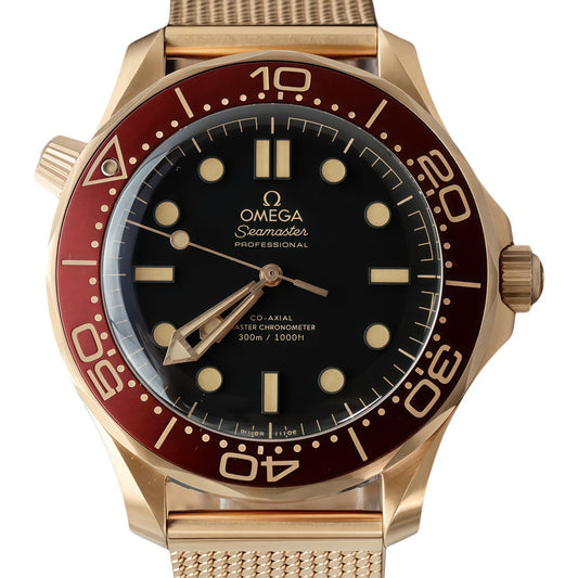 Omega Seamaster Diver Watch 300M Bronze Gold Rep 11 Pink Gold Plated Workshop VS 42mm