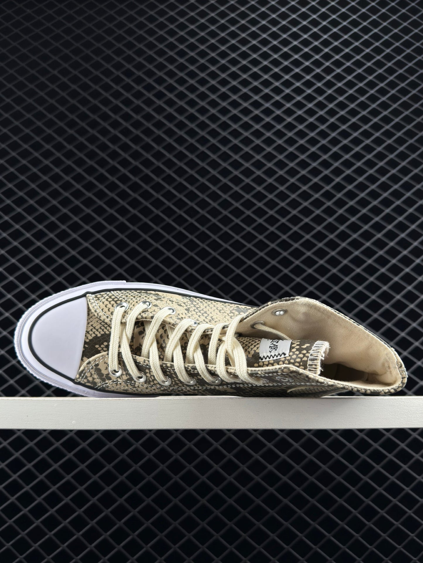 Stussy x Converse ALL STAR CHUCK 70 Snake Print High Top Canvas Shoes