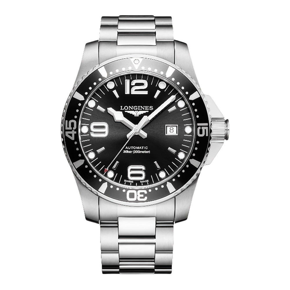 Longines HydroConquest L3.642.4.56.6 Automatic Diver's Wrist Watch