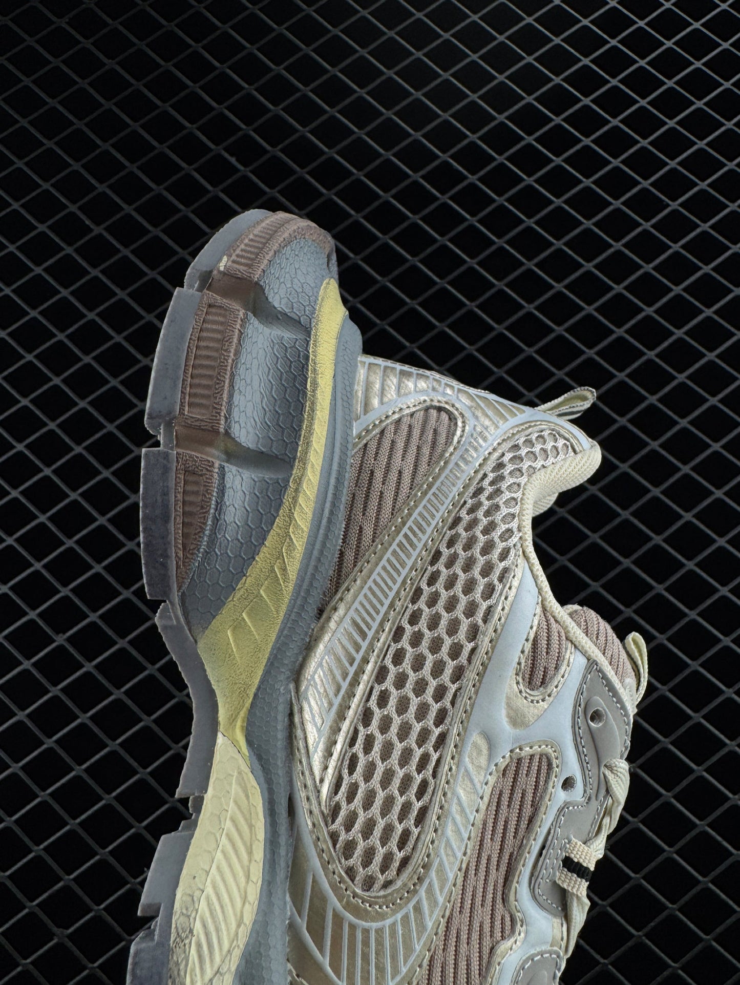 Balenciaga 3XL Sneakers 3+ Series Low Top Retro Trendy Casual Jogging Running Shoes