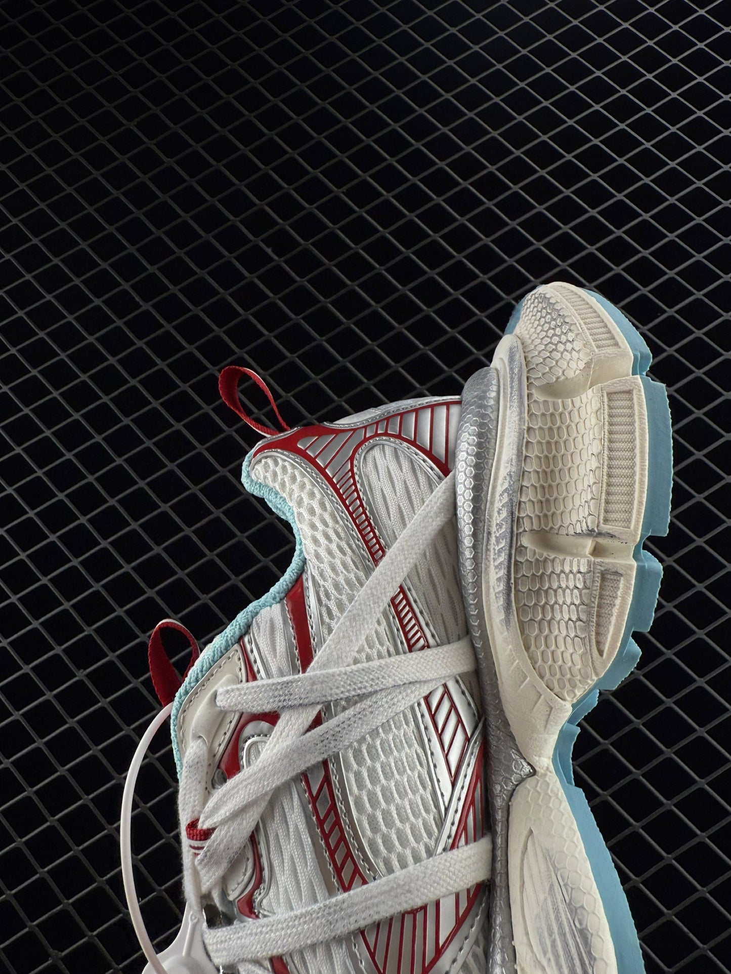 Balenciaga Eggshell Color Trendy Running Shoes