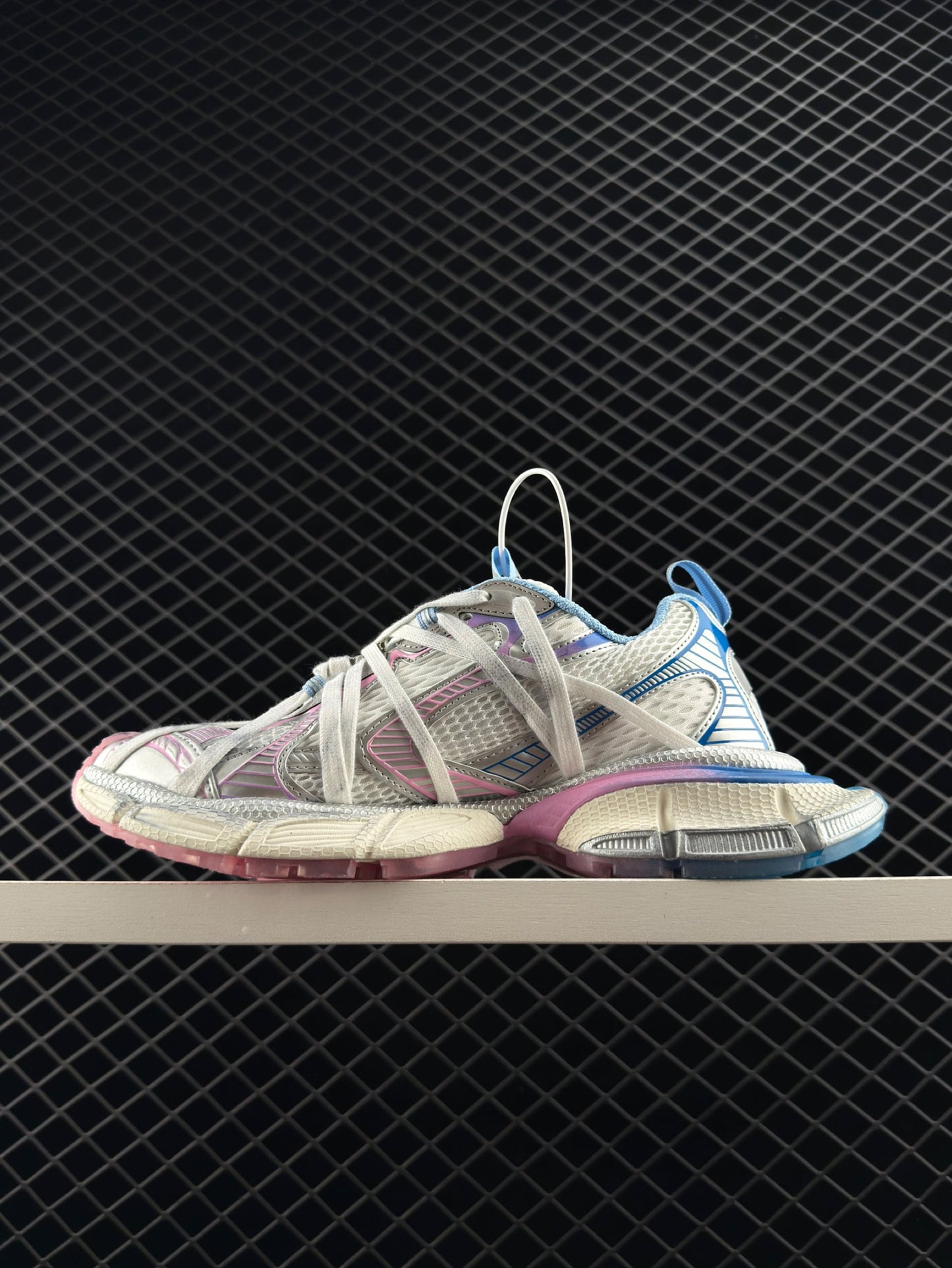 Balenciaga Low-Top Retro Clunky Sneakers