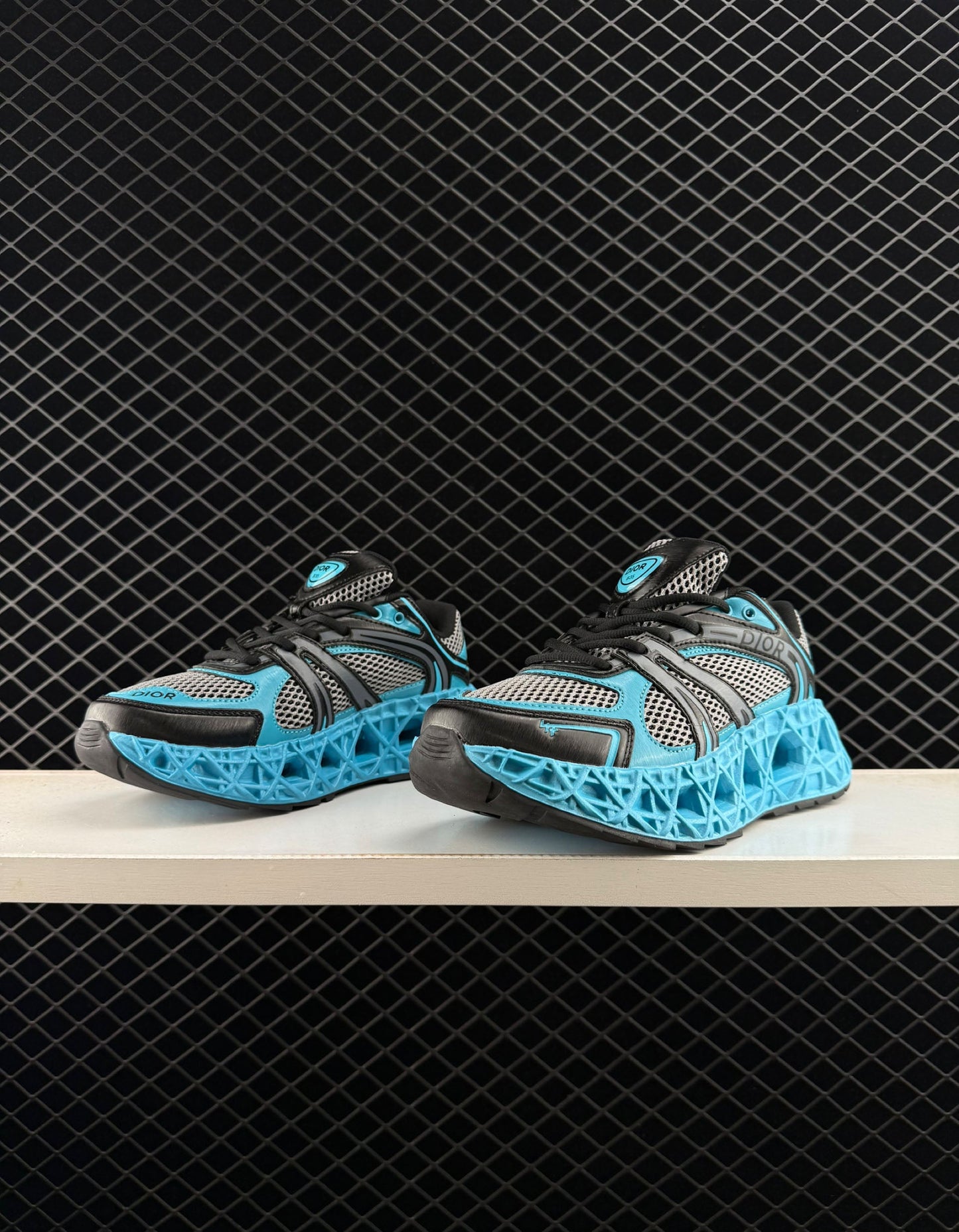 DIOR B35 Round-toe Lace-up Low-top Casual Shoes