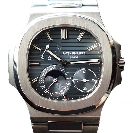Patek Philippe Nautilus 5712 Blue Dial Moonphase 5712/1A-001 Geneva Seal Watch
