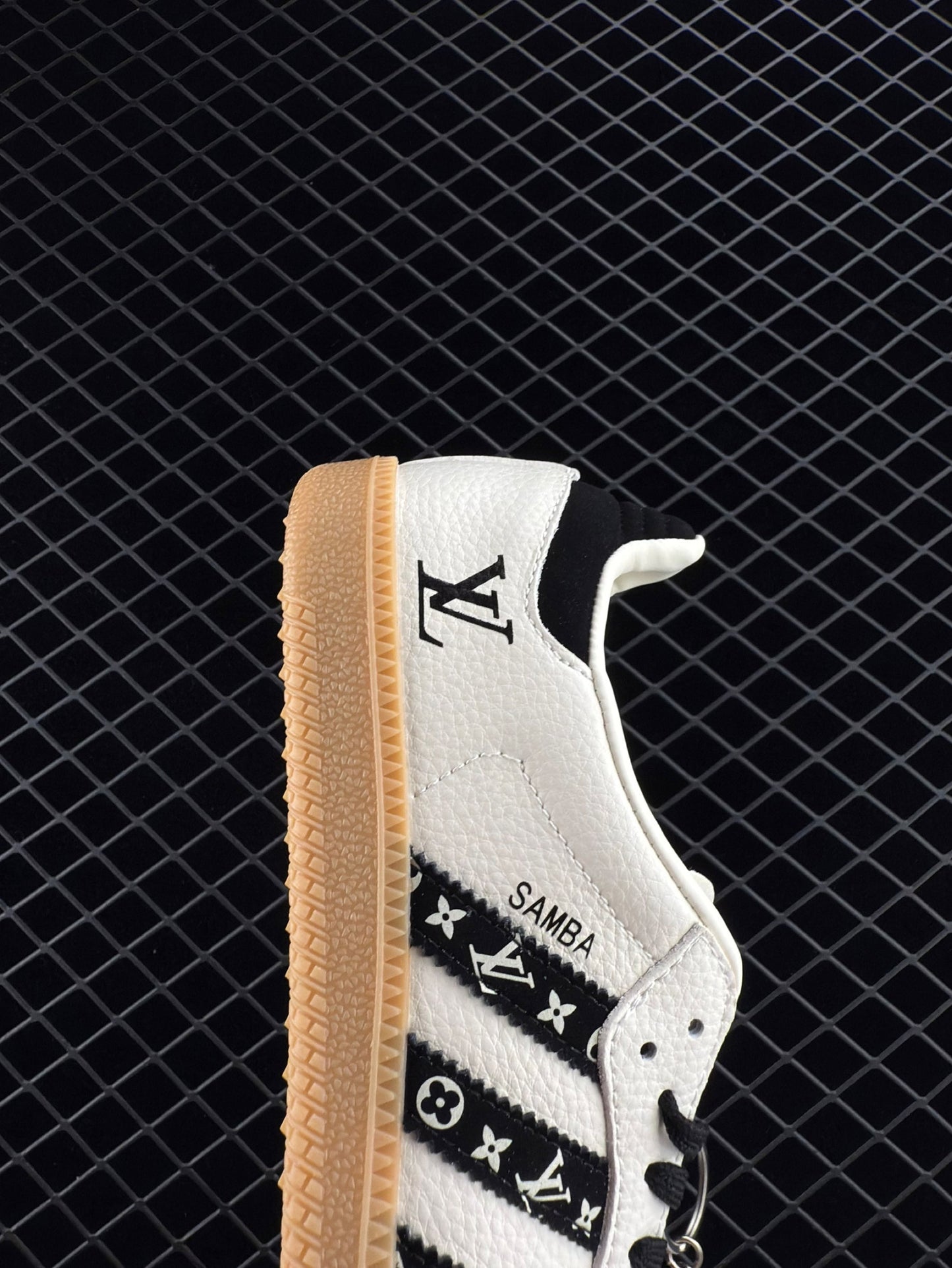 Louis Vuitton & Adidas Originals Samba OG Low Top Casual Sports Skate Shoes