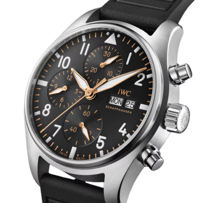 IWC ニューパイロットシリーズ IW388116 ブラックダイヤルウォッチ