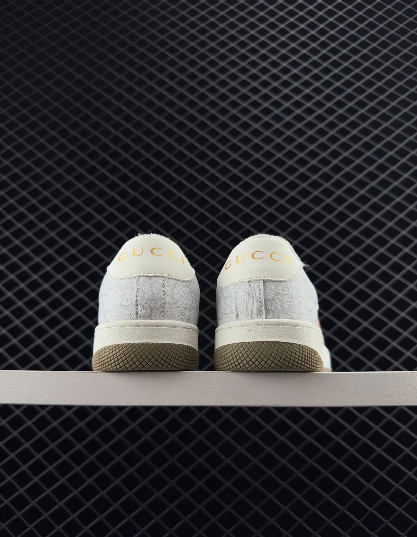 Gucci Cotton Jacquard Canvas Shoes