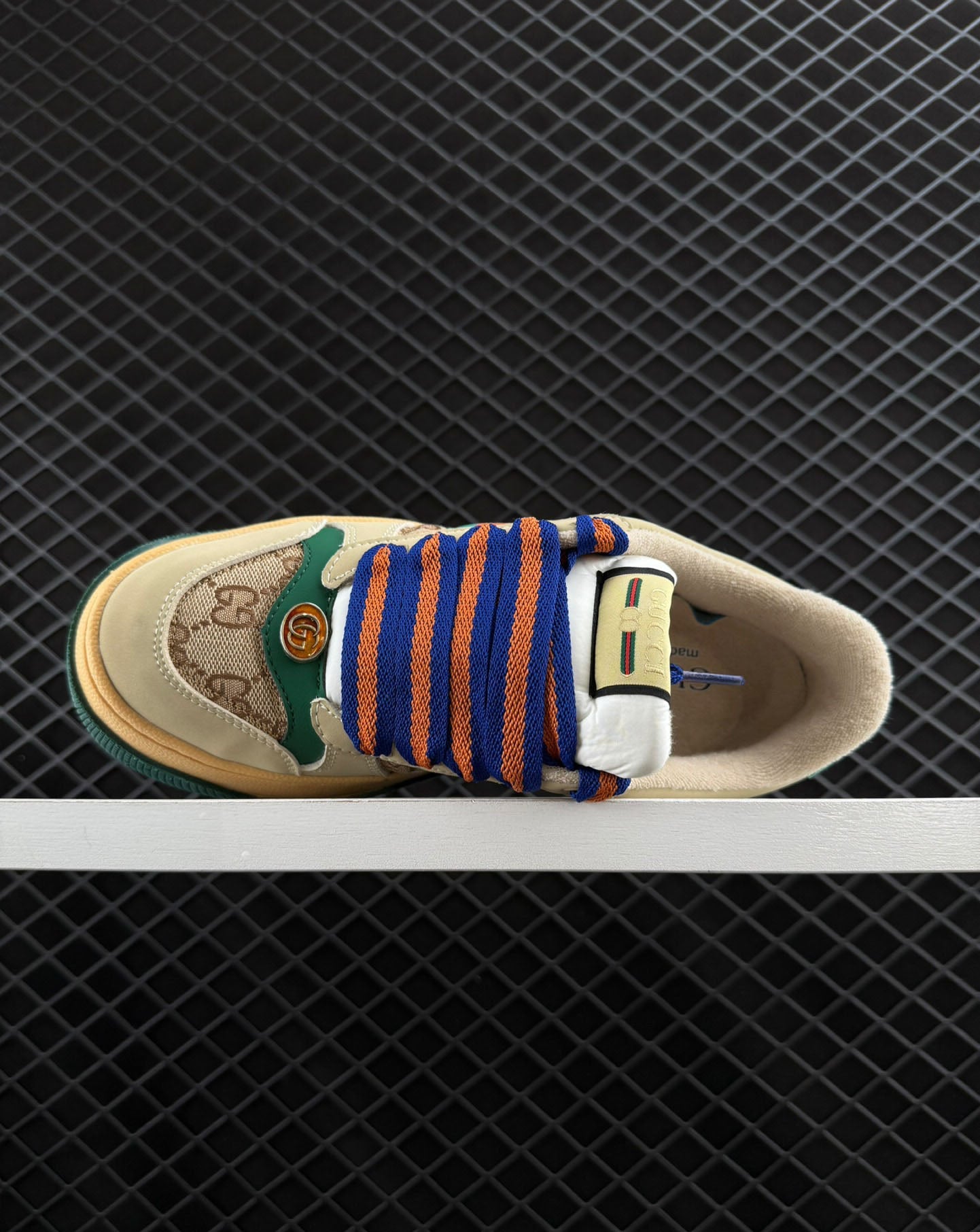 Gucci Super Soft Suede And Nubuck Calfskin Combination Sneakers