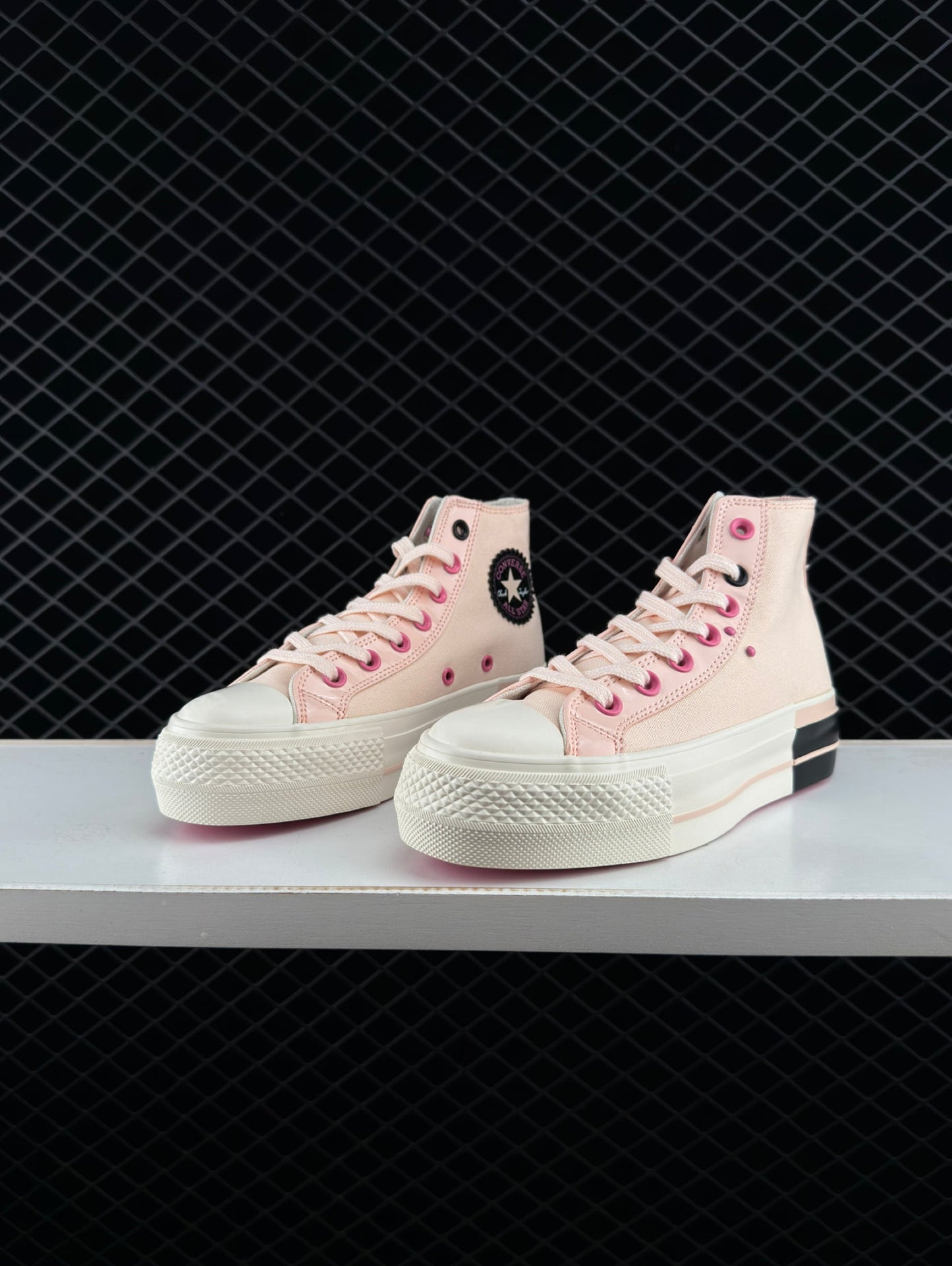 Converse All Star Lift Pink High Top Casual Canvas Shoes