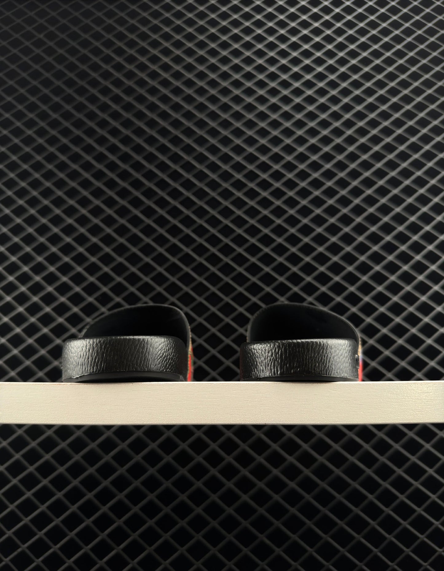 Gucci New Black Bottom Slippers