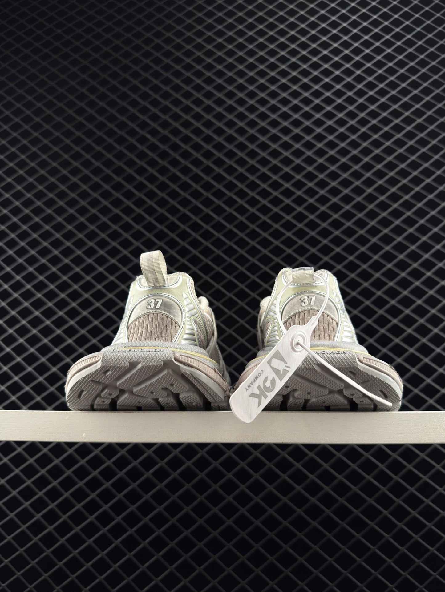 Balenciaga 3XL Extreme Lace Sneakers 3+ Low-Top Retro Trend Versatile Casual Jogging Running Shoes