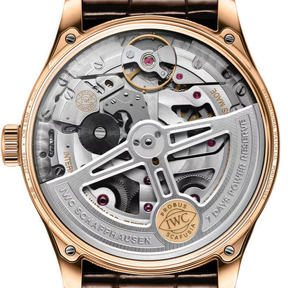 IWC ホワイトダイヤル IW501706 カレンダータイプ フルオートマチックウォッチ