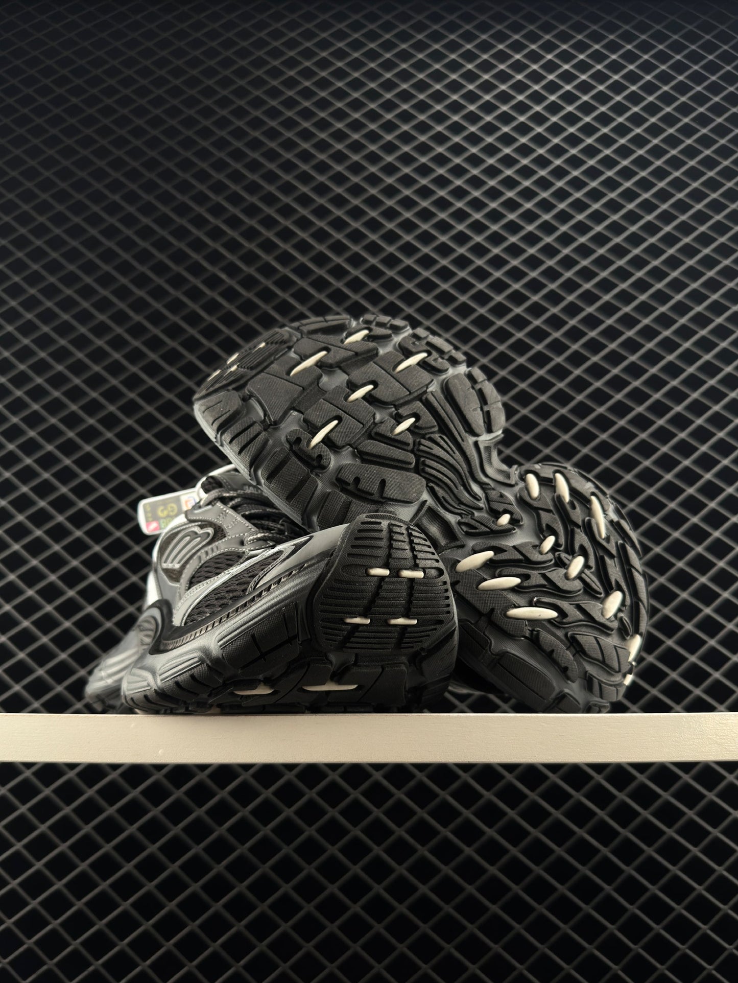 Balenciaga 6XL Black Low Top Clunky Shoes