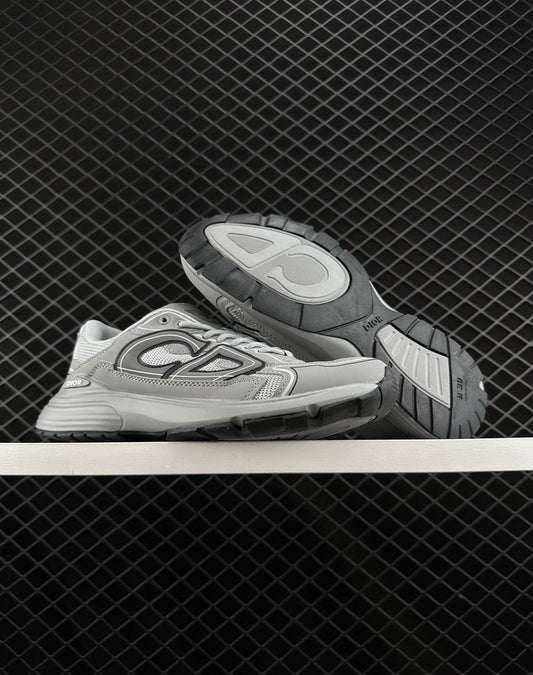 Dior B5 Mesh Fabric Thick Soled Lace Up Casual Low Cut Sneakers For Both Men And Women, Dad Shoes