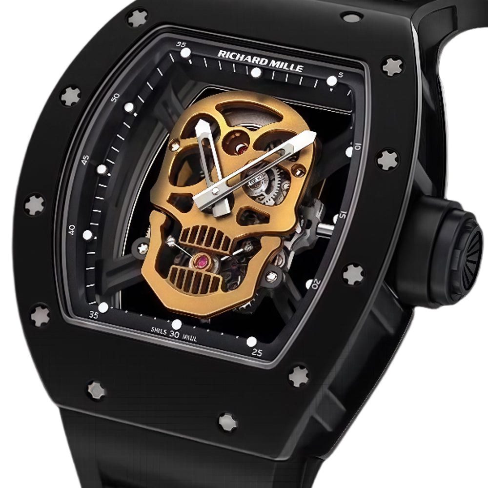 Richard Mille RM 52-01 Tourbillon Skull Wrist Watch