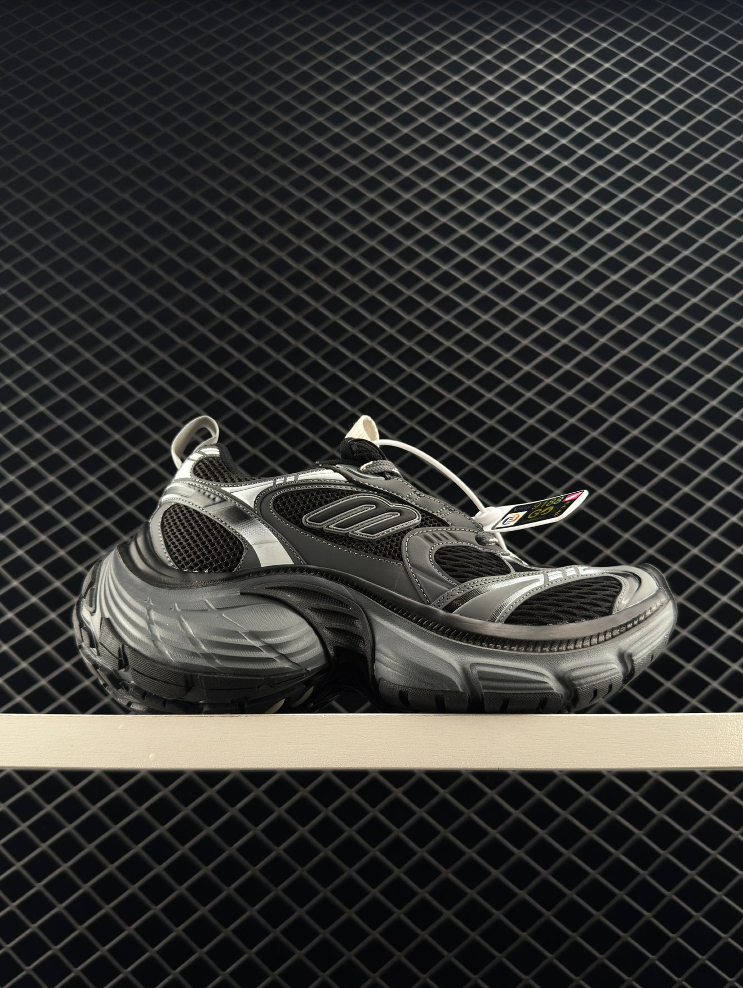 Balenciaga 6XL Black Low Top Clunky Shoes