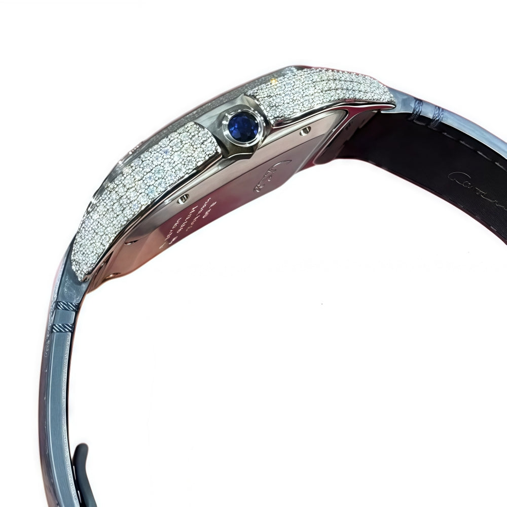 Cartier Santos W4SA0006 Diamond Watch