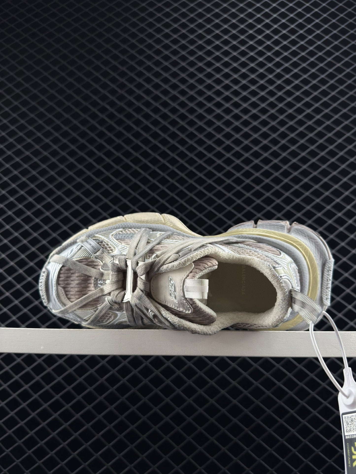 Balenciaga 3XL Extreme Lace Sneakers 3+ Low-Top Retro Trend Versatile Casual Jogging Running Shoes